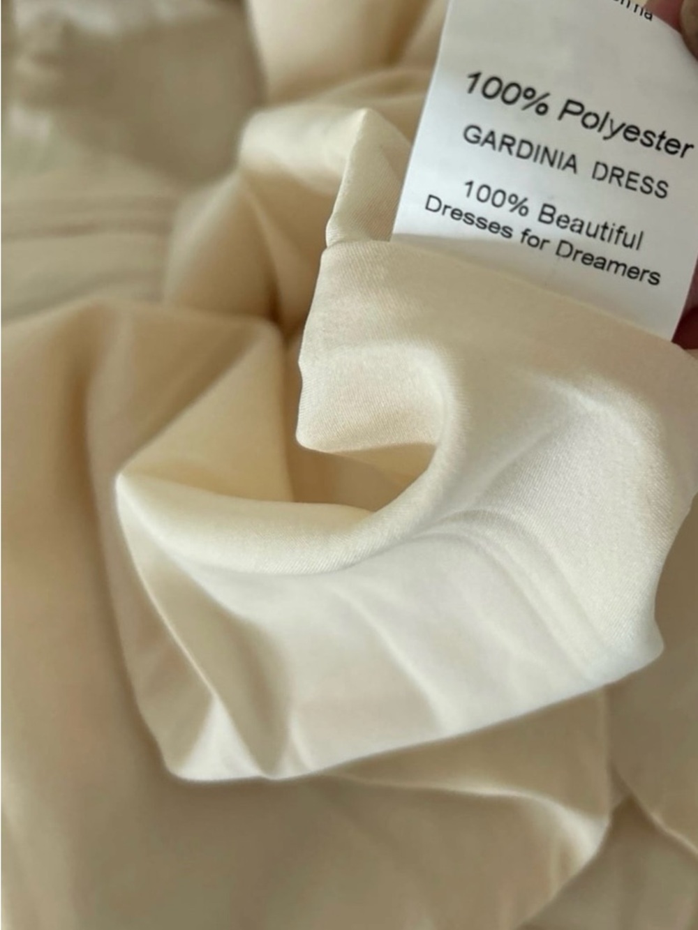 JESSAKAE Floral Dress, New With Tag, Size 1X,
Color Light Beige. - Picture 12 of 12